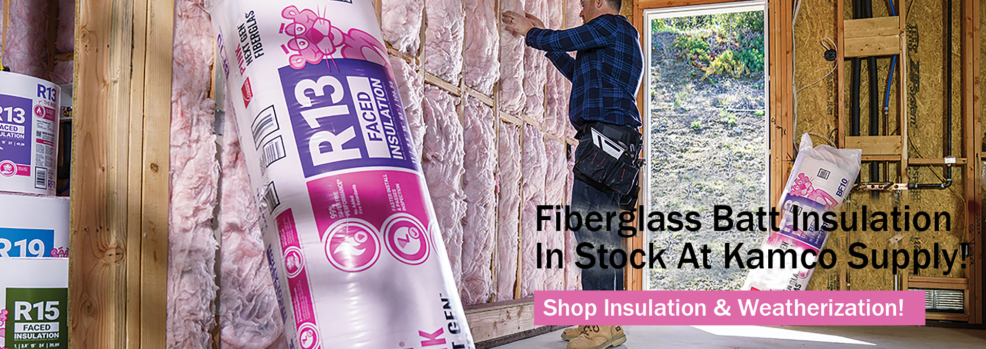 Fiberglass Weatherization